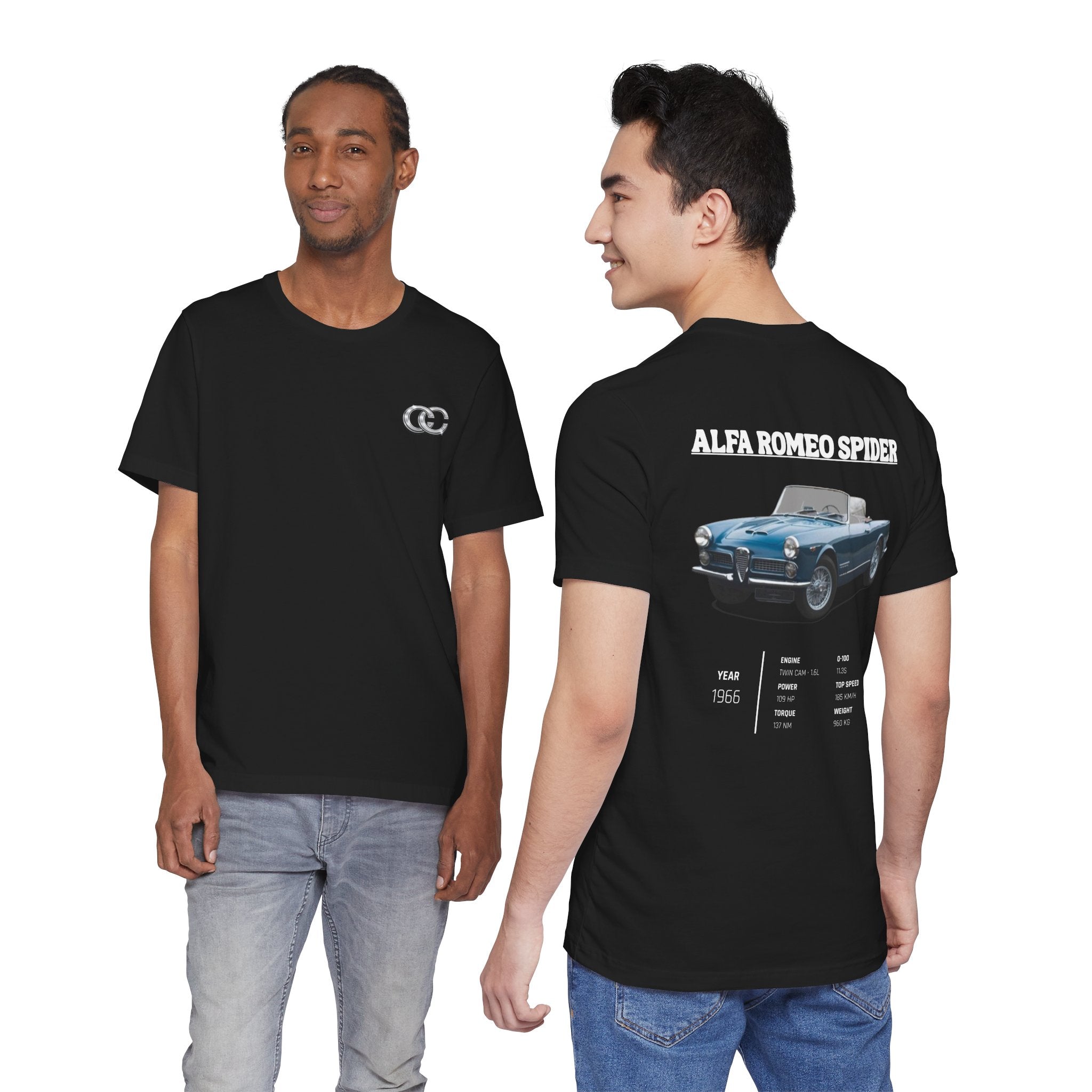 T-shirt de Légende Alfa Romeo Spider