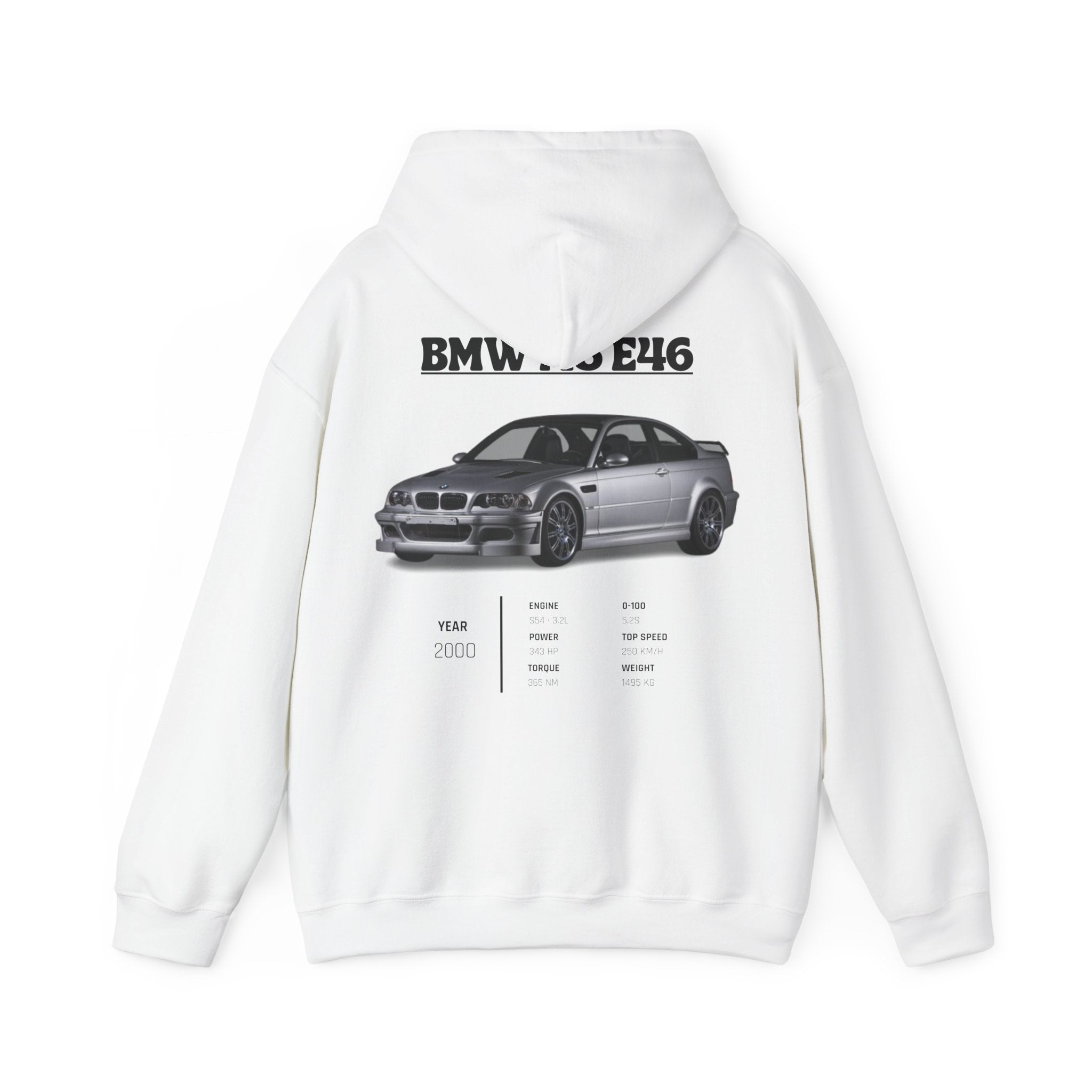 Sweat à capuche BMW M3 E46 Legend