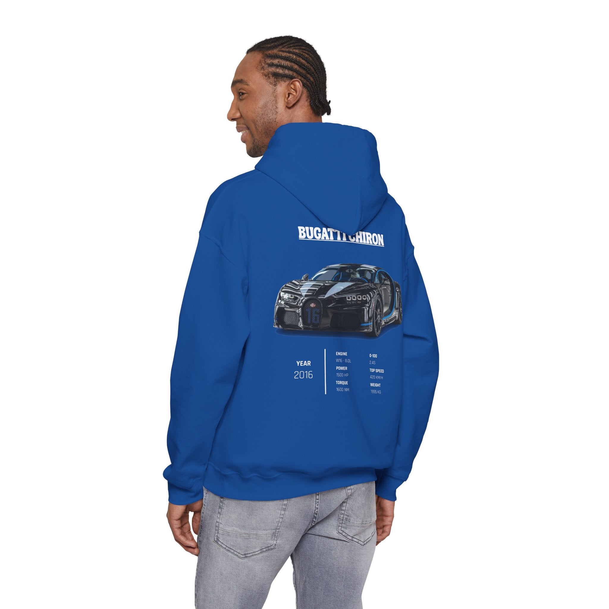 Sweat à capuche Bugatti Chiron W16