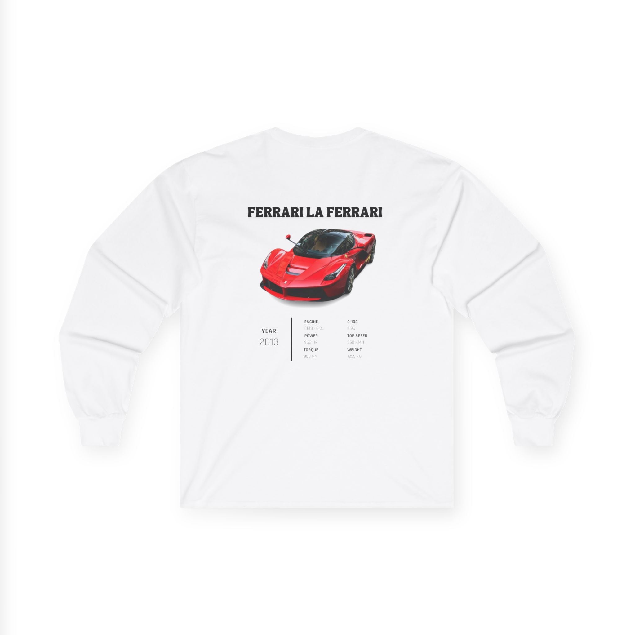 T-shirt à manches longues Ferrari LaFerrari Prancing Beast
