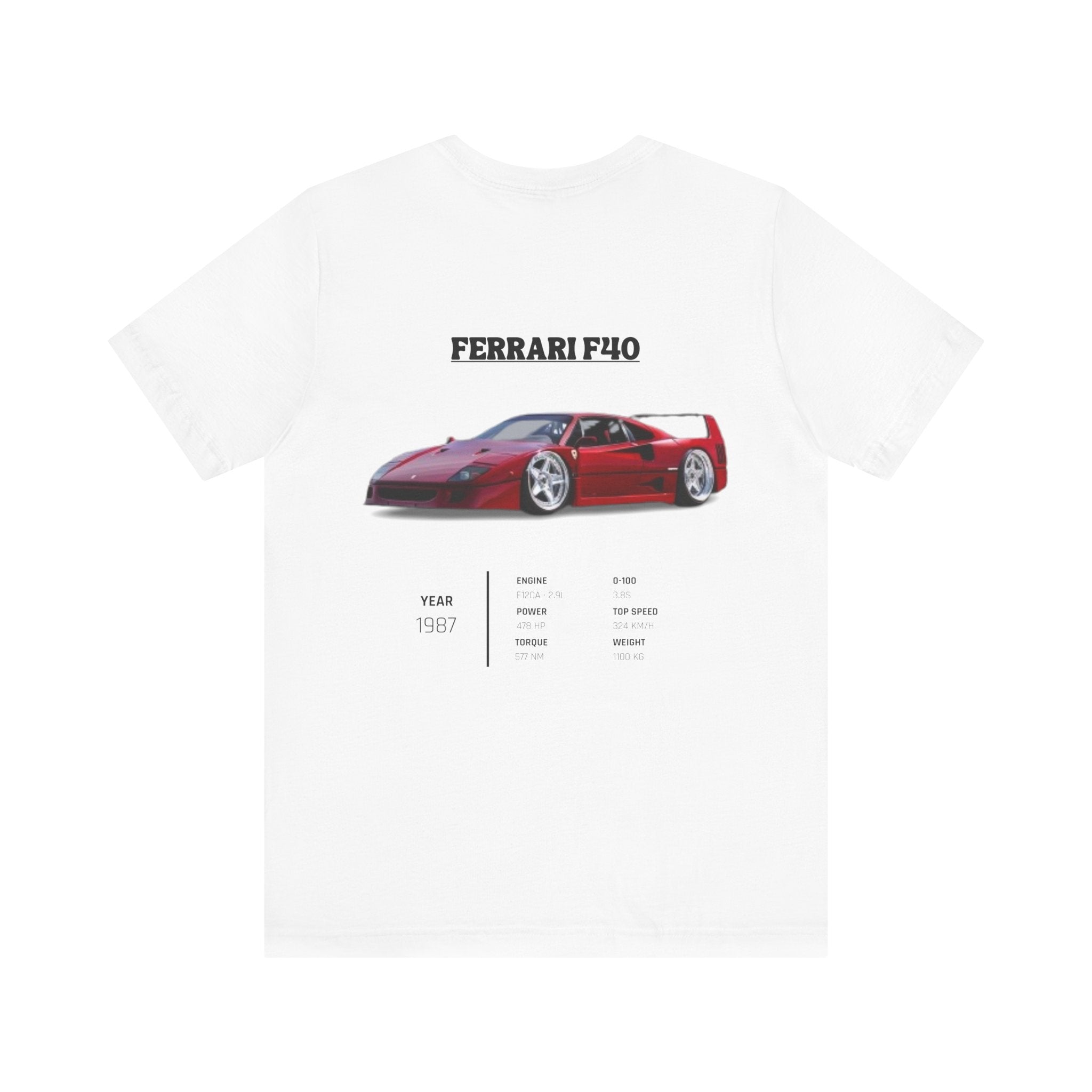 Ferrari F40 Icon Tee