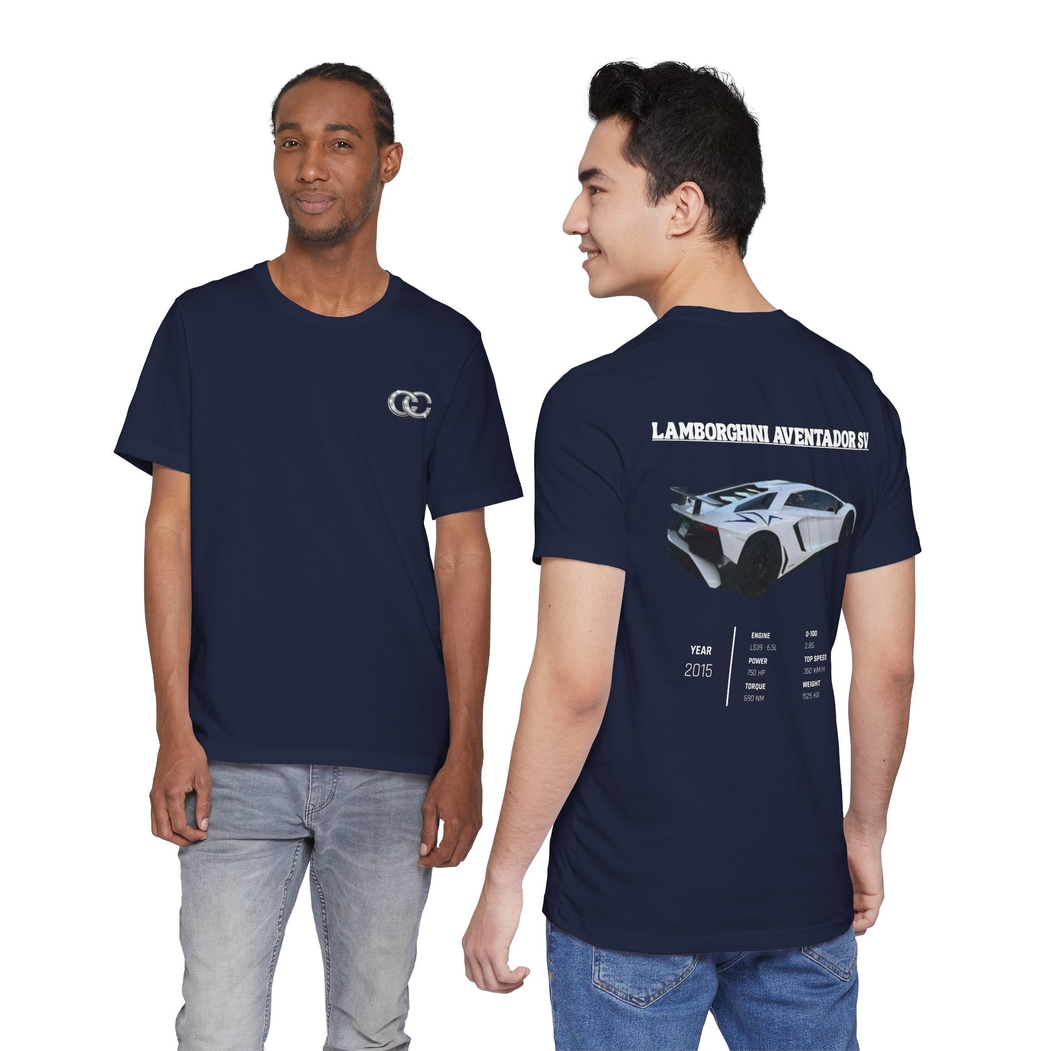 T-shirt Taureau Enragé Lamborghini Aventador SV