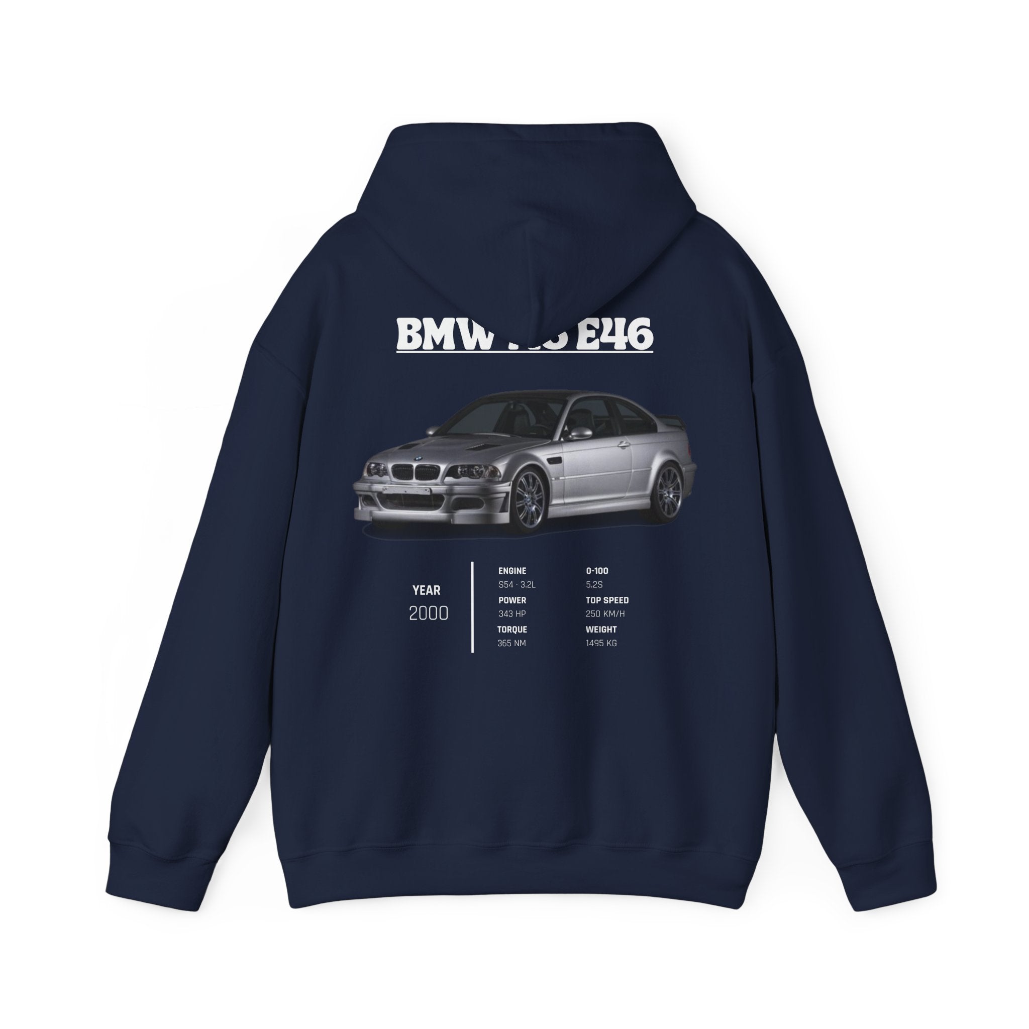 Sweat à capuche BMW M3 E46 Legend