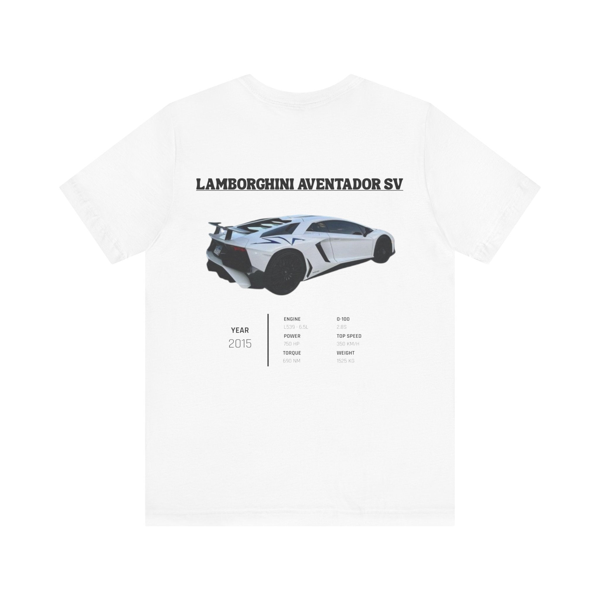 T-shirt Taureau Enragé Lamborghini Aventador SV