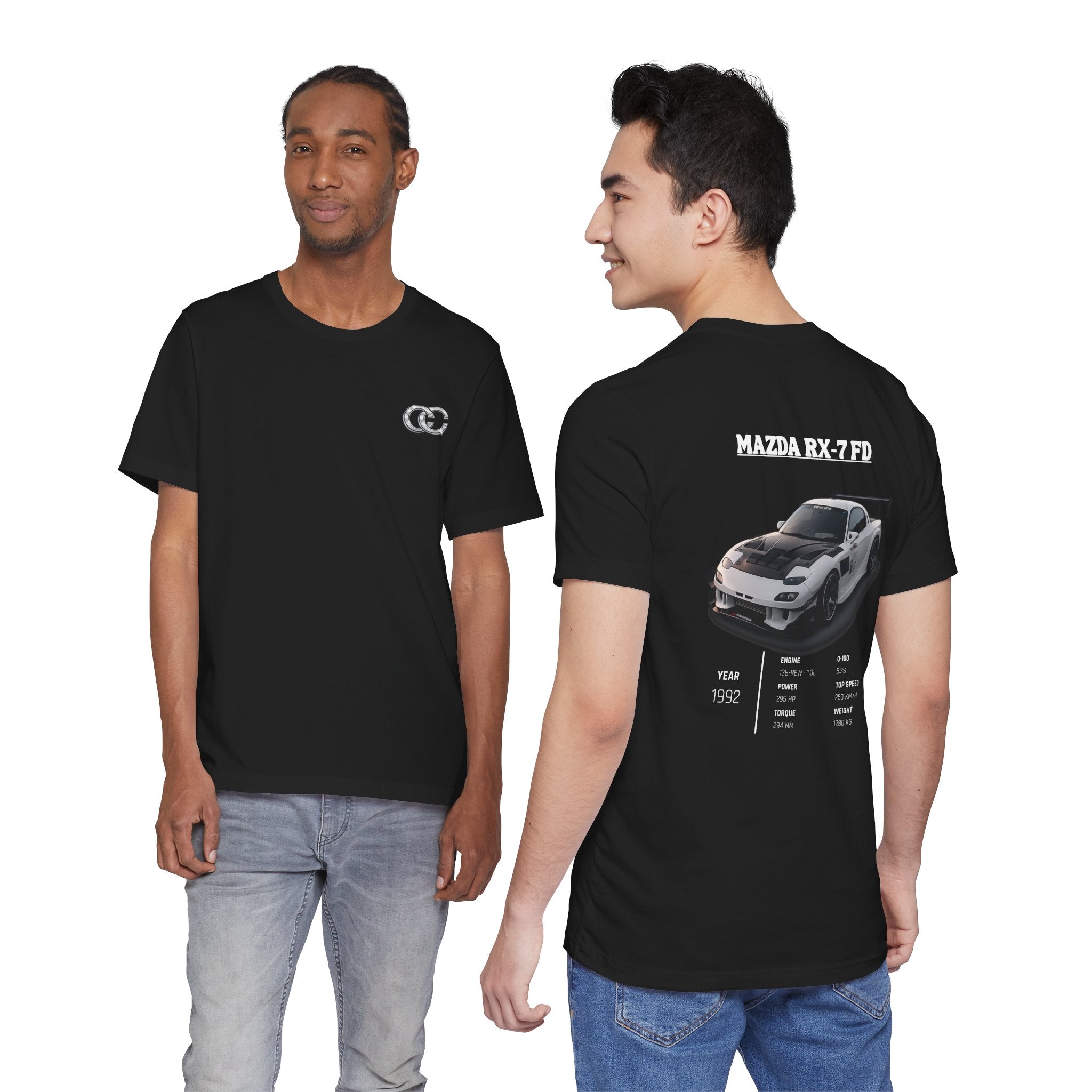 T-shirt Mazda RX-7 FD Rotary