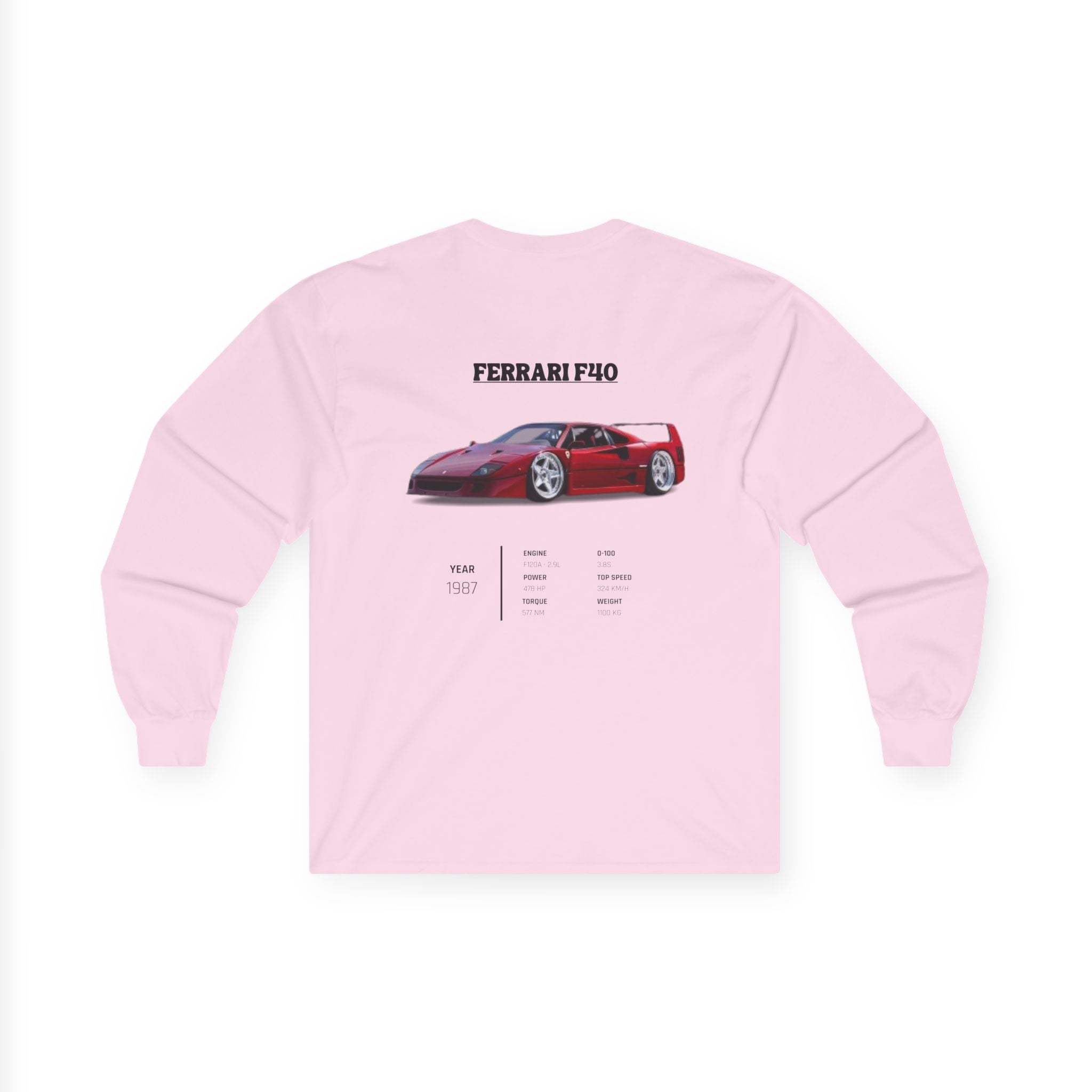 T-shirt manches longues Ferrari F40 Icon
