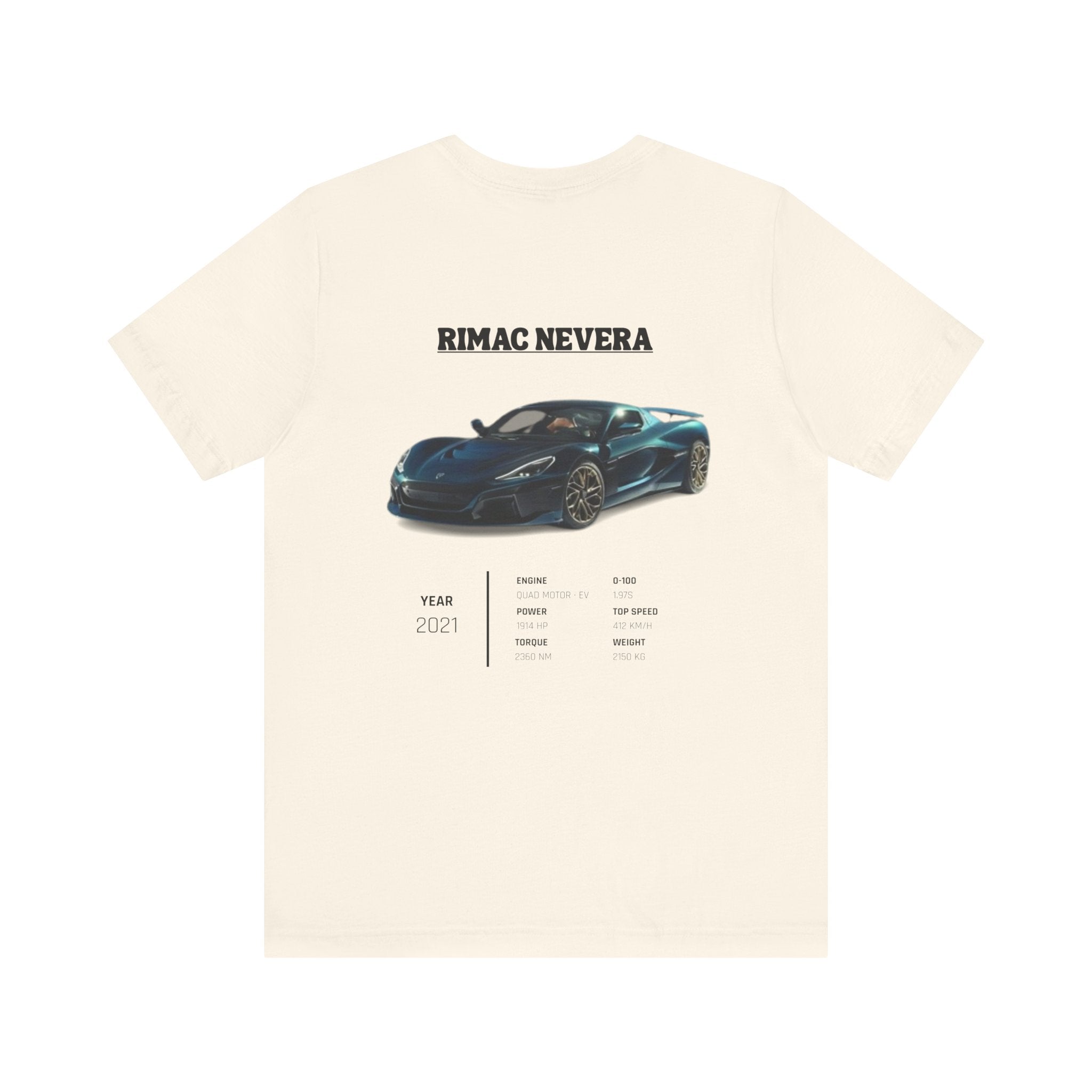 T-shirt Rimac Nevera Bête électrique