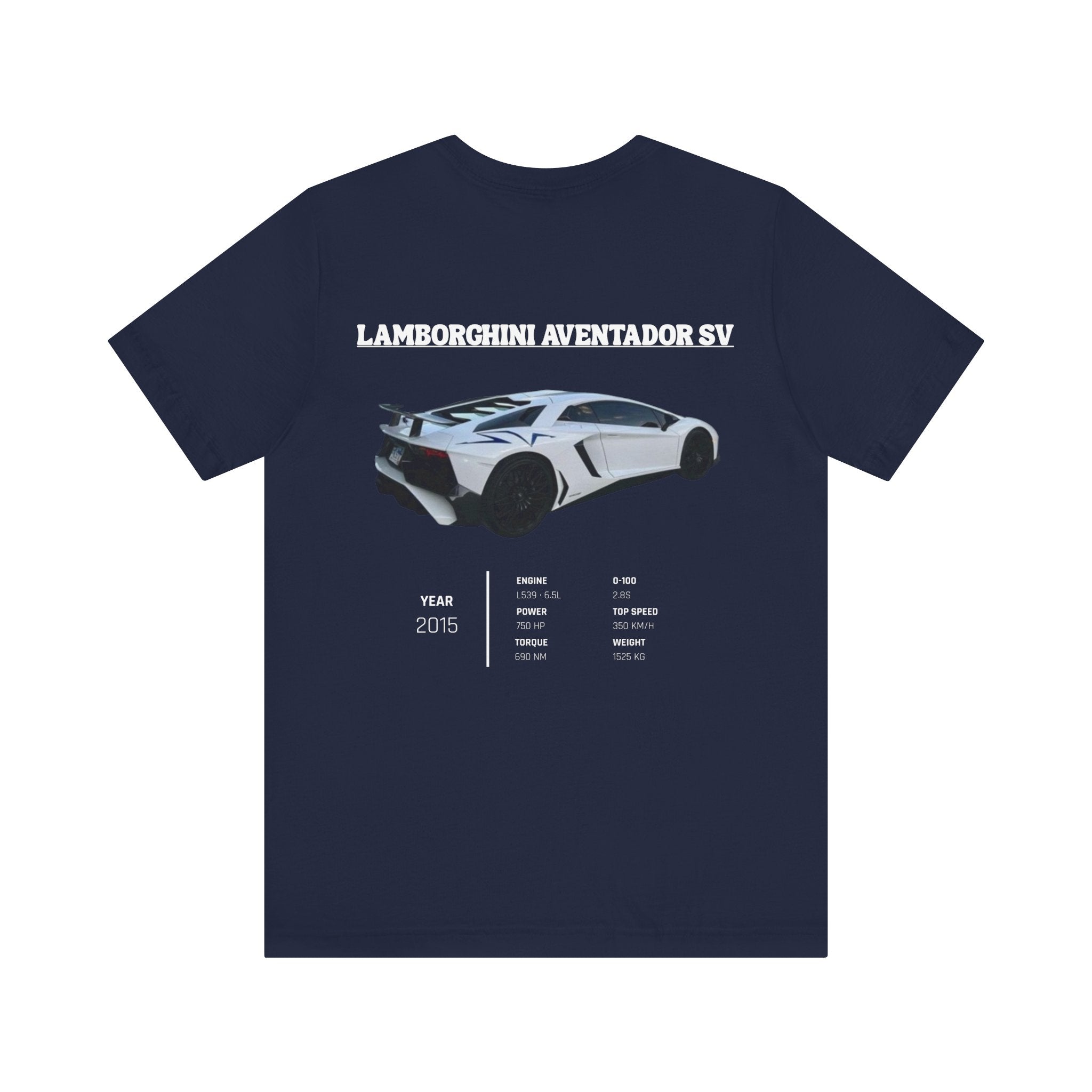 T-shirt Taureau Enragé Lamborghini Aventador SV