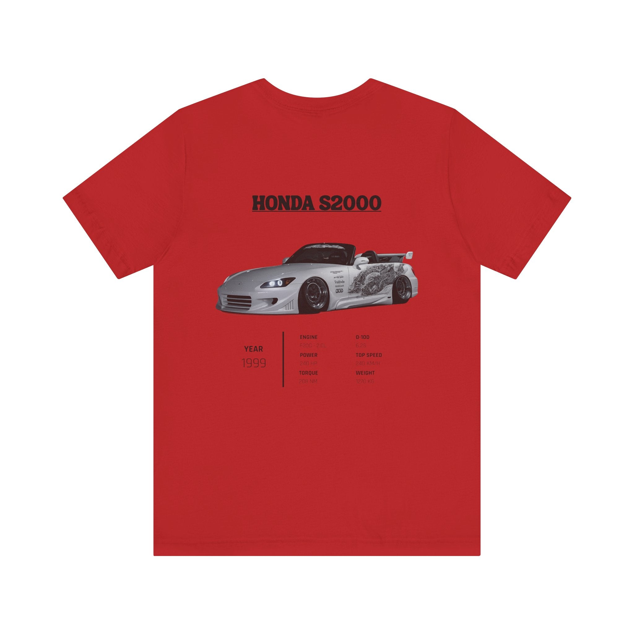 T-shirt Honda S2000 - Haut régime