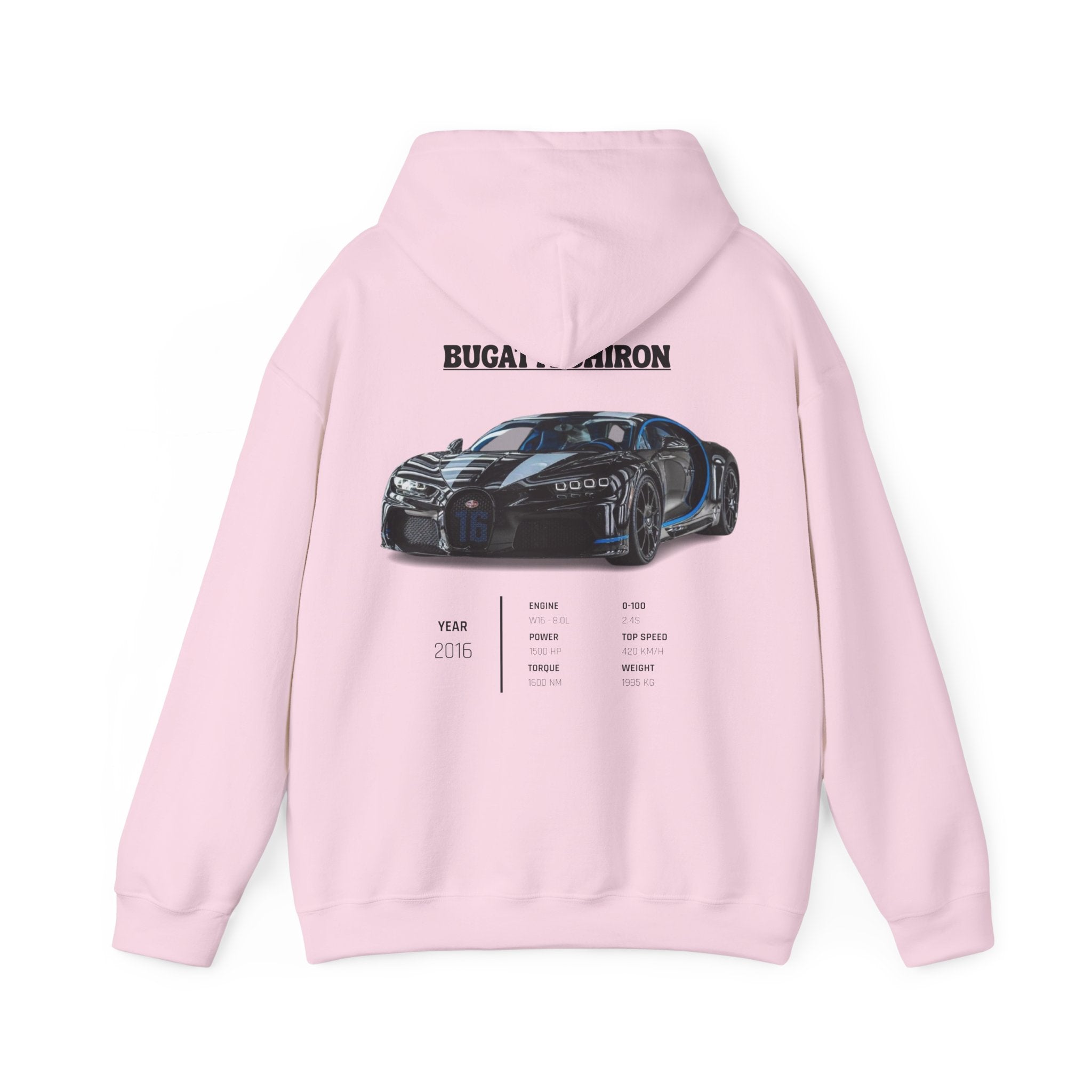 Sweat à capuche Bugatti Chiron W16