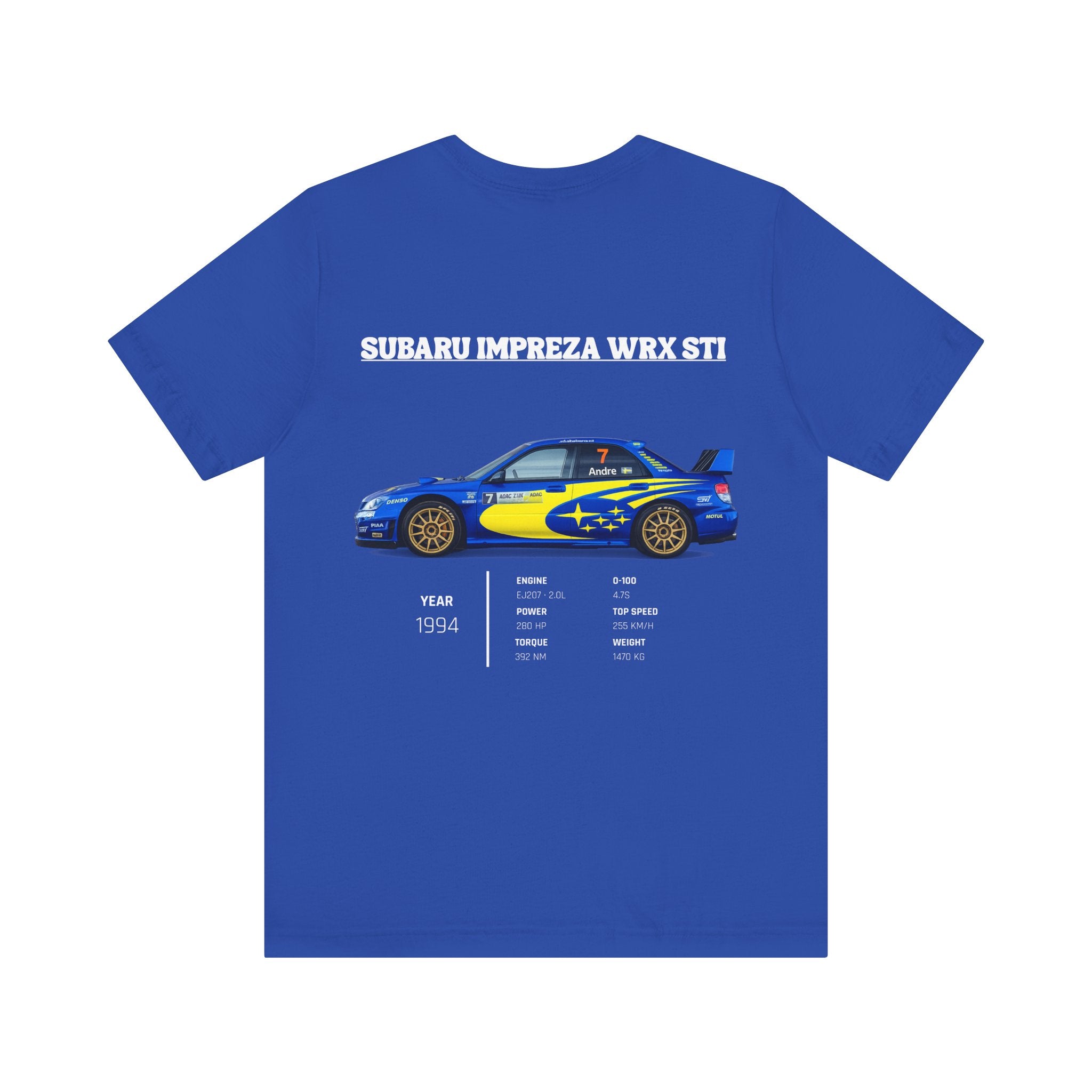T-shirt Subaru Impreza WRX STI avec logo classique