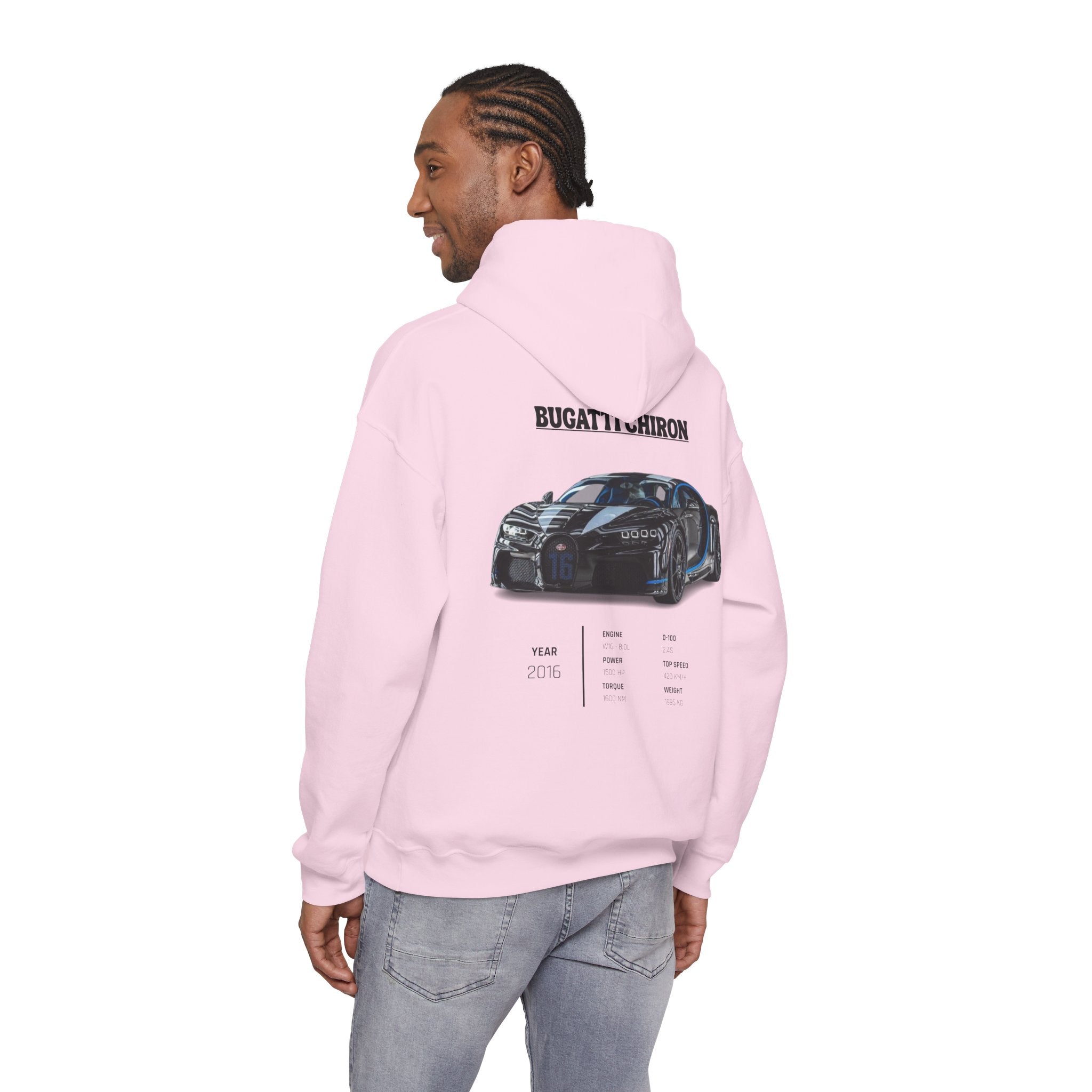 Sweat à capuche Bugatti Chiron W16