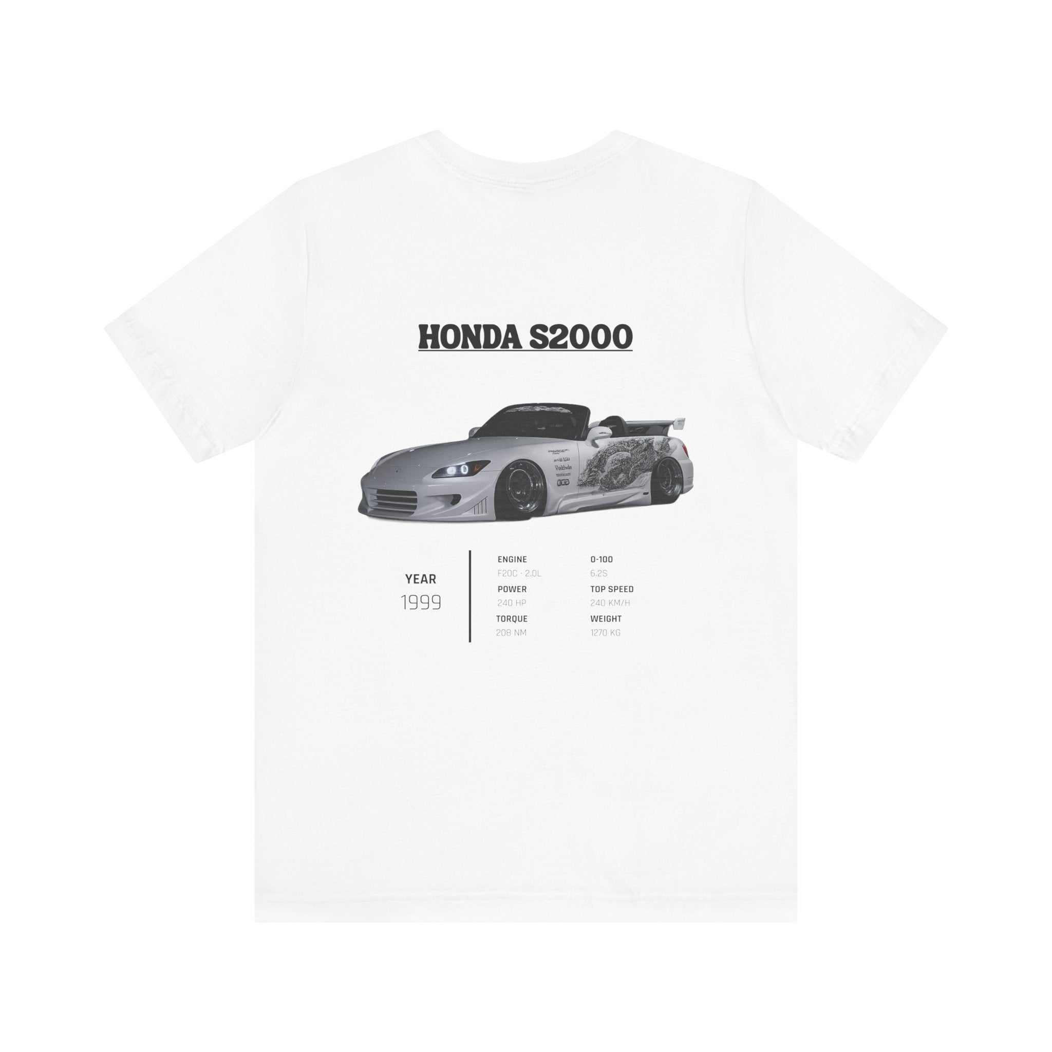 T-shirt Honda S2000 - Haut régime