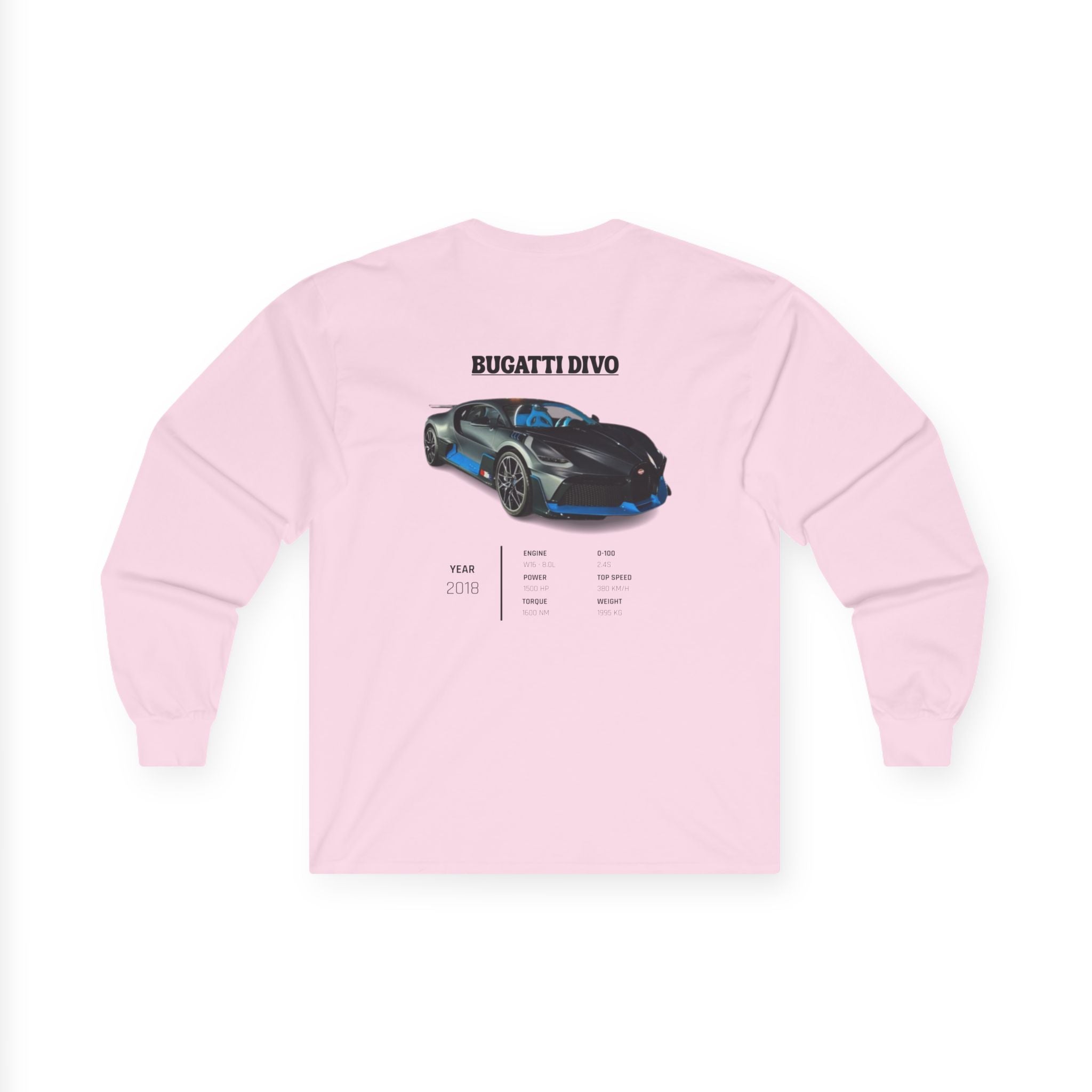 Bugatti Divo Hypercar Longsleeve