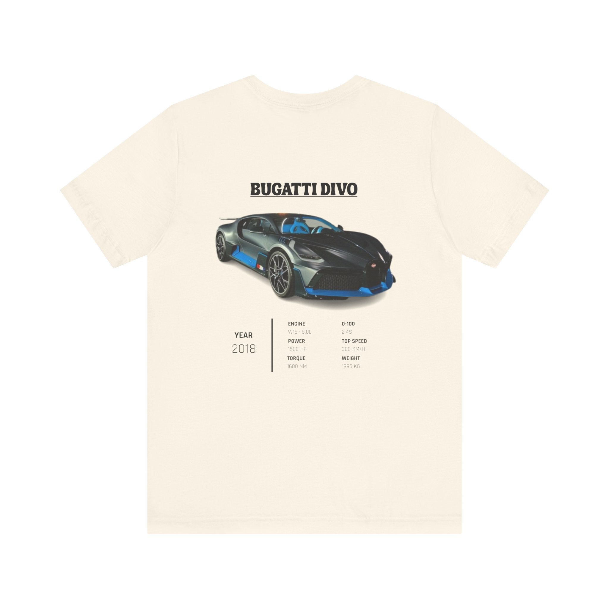 T-shirt Bugatti Divo Hypercar
