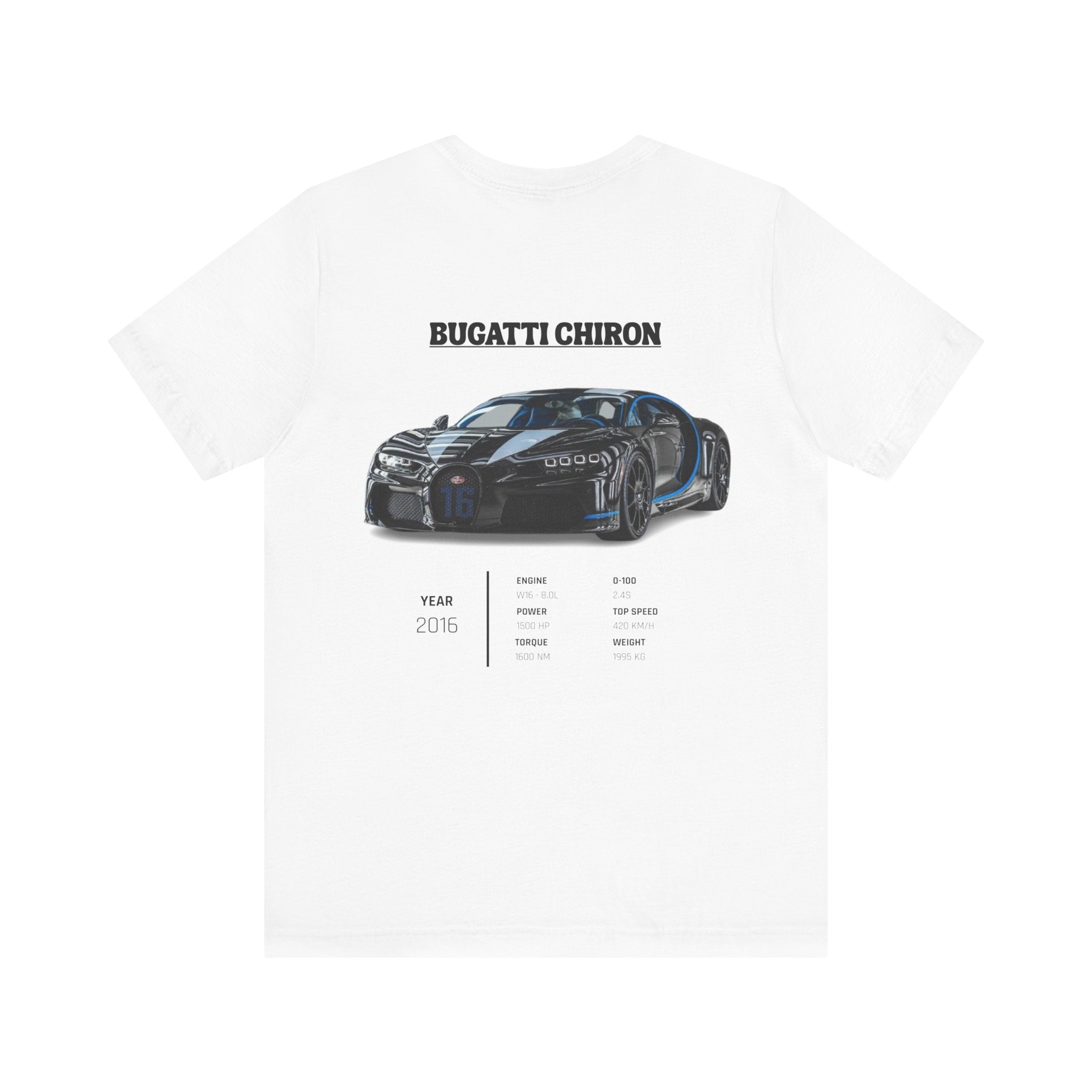 T-shirt Bugatti Chiron W16