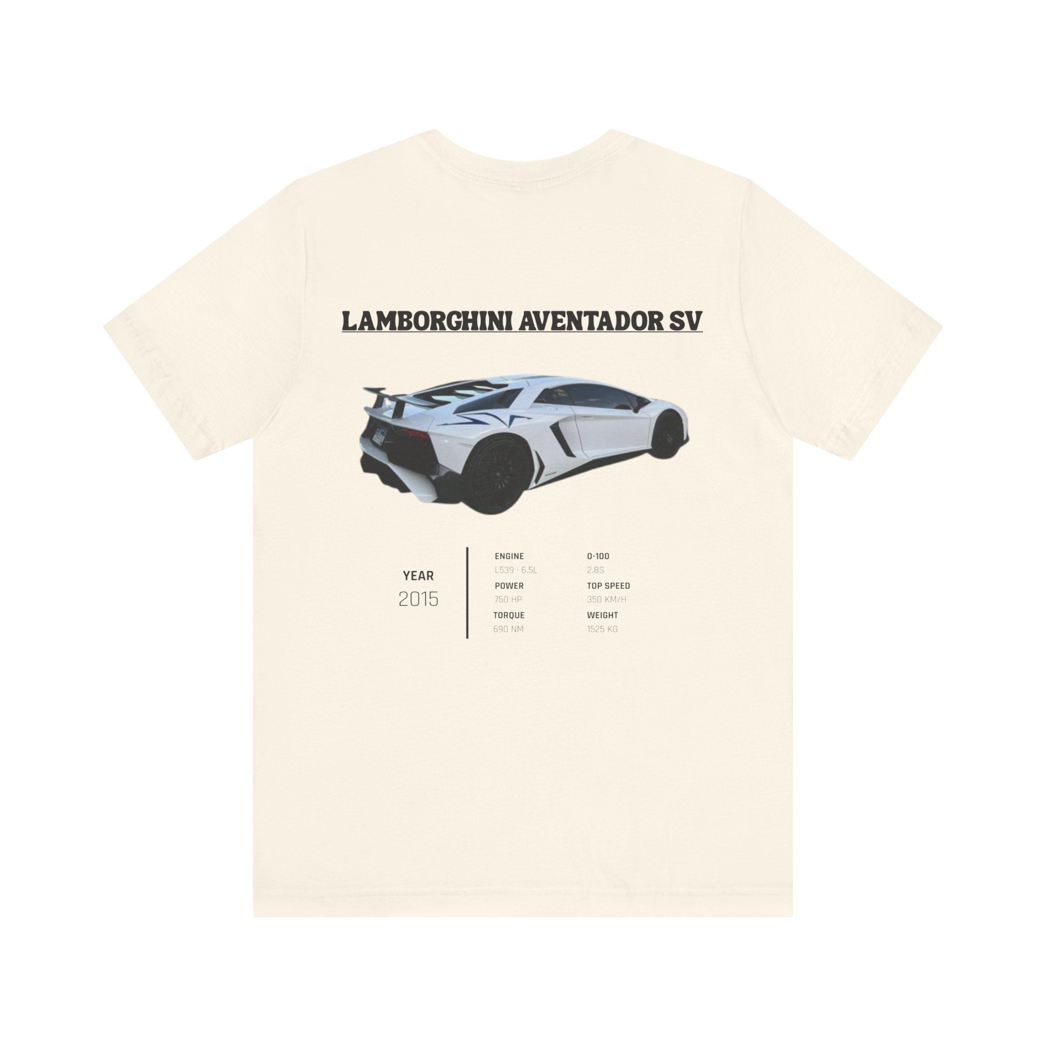 T-shirt Taureau Enragé Lamborghini Aventador SV
