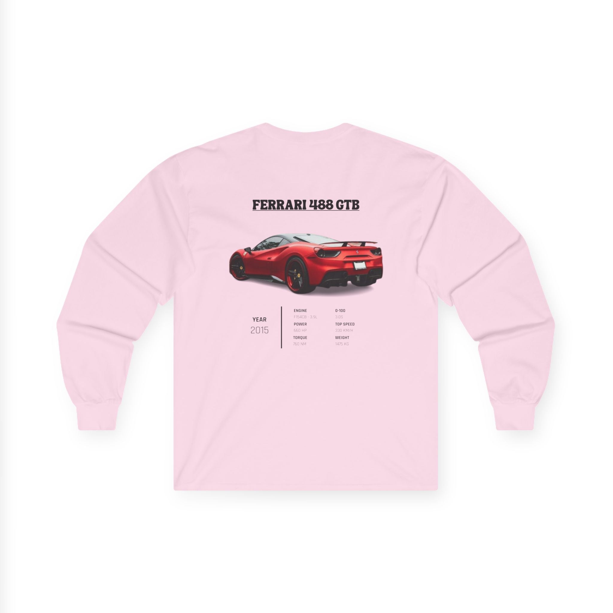 Manches longues Ferrari 488 GTB Fire