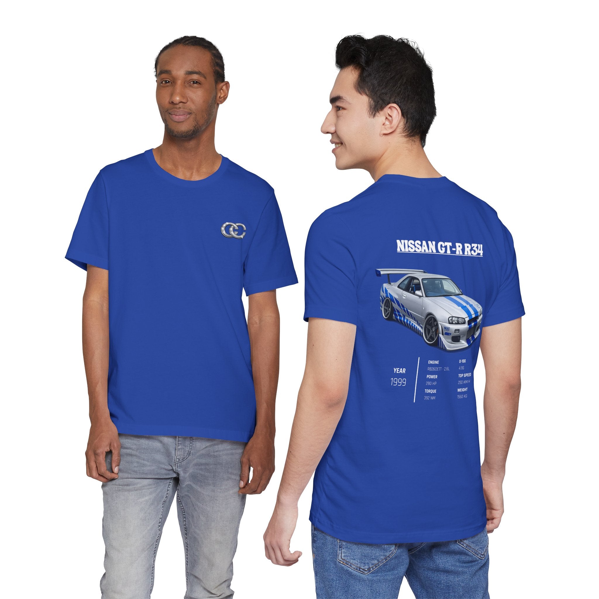 T-shirt Nissan GT R-R34 Légende