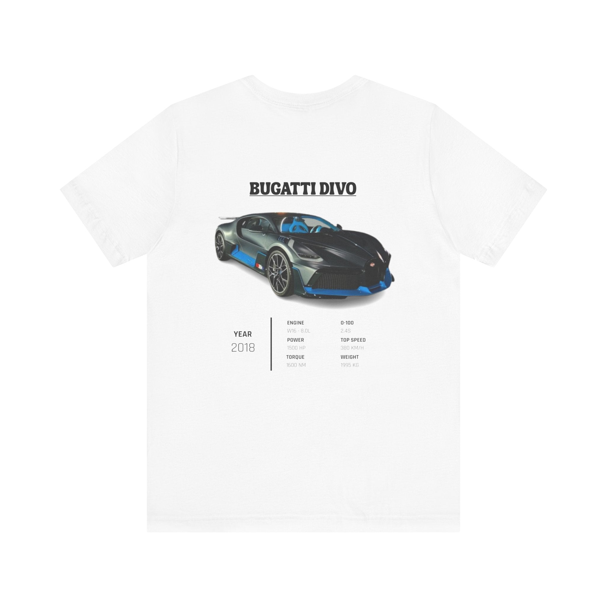 T-shirt Bugatti Divo Hypercar