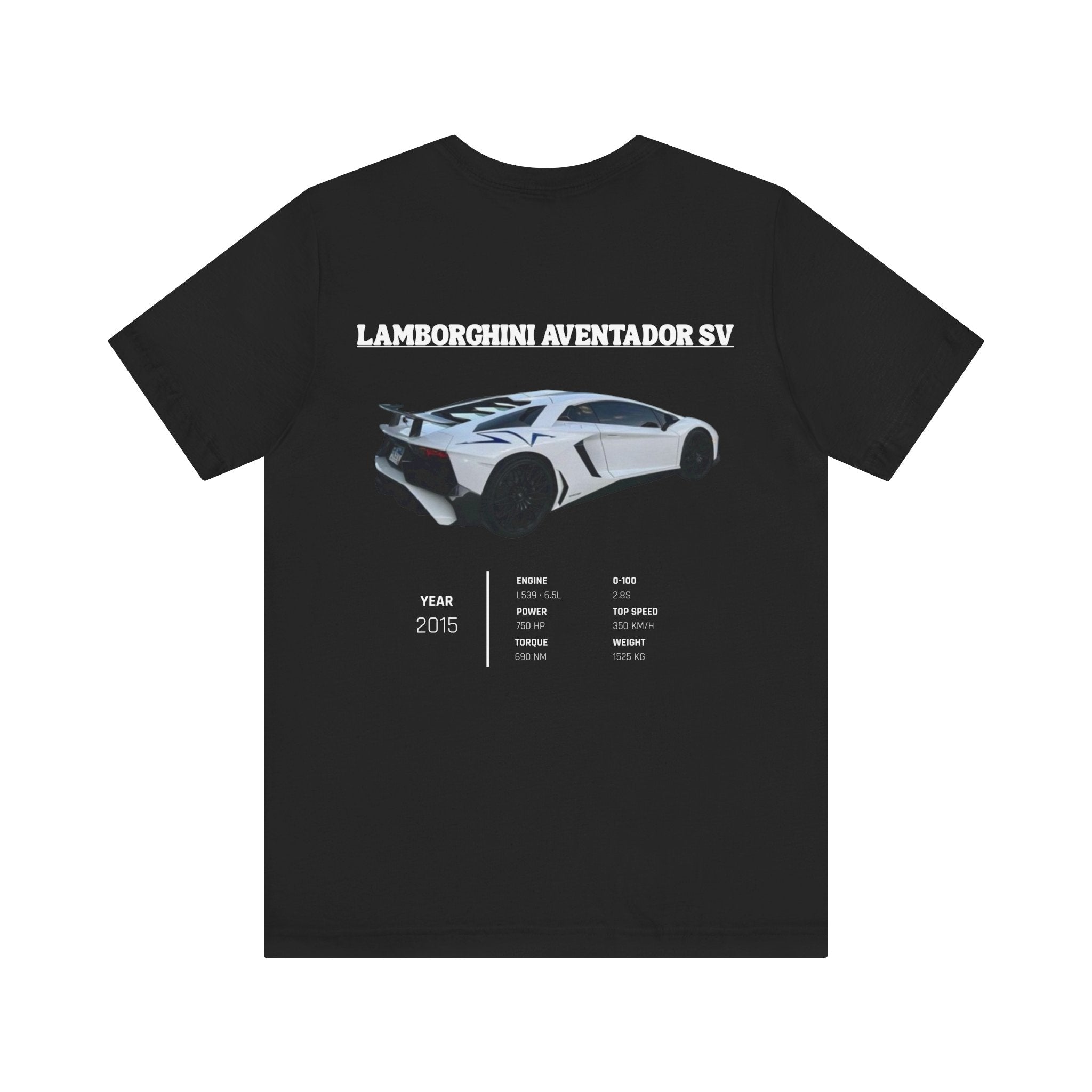 T-shirt Taureau Enragé Lamborghini Aventador SV