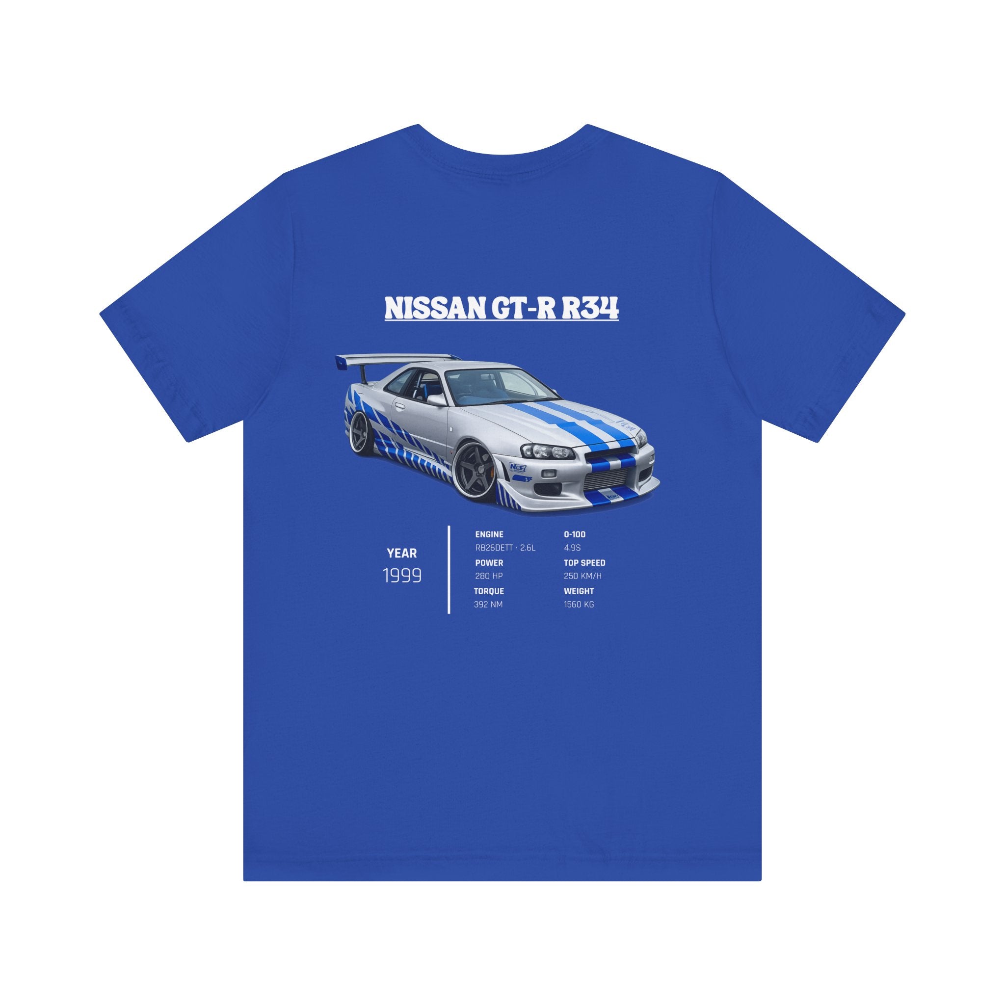 T-shirt Nissan GT R-R34 Légende