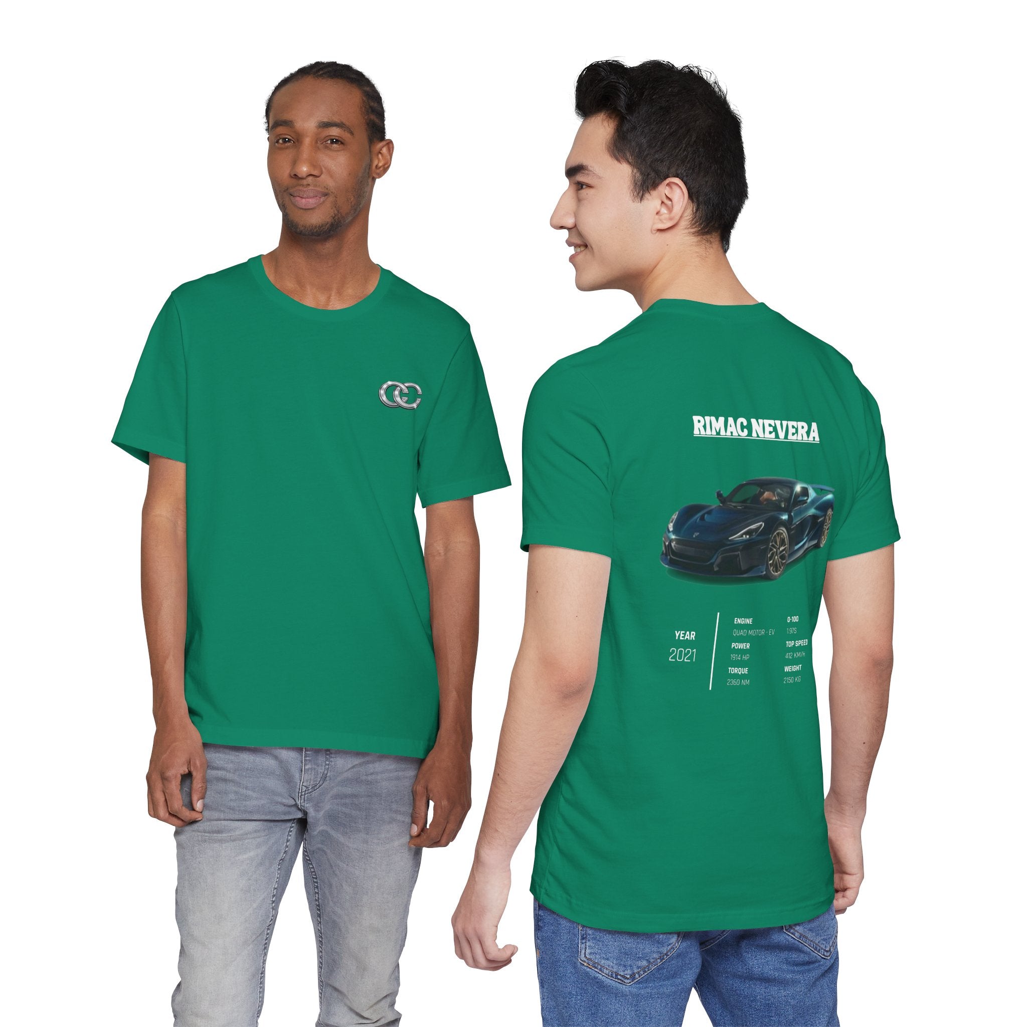 T-shirt Rimac Nevera Bête électrique