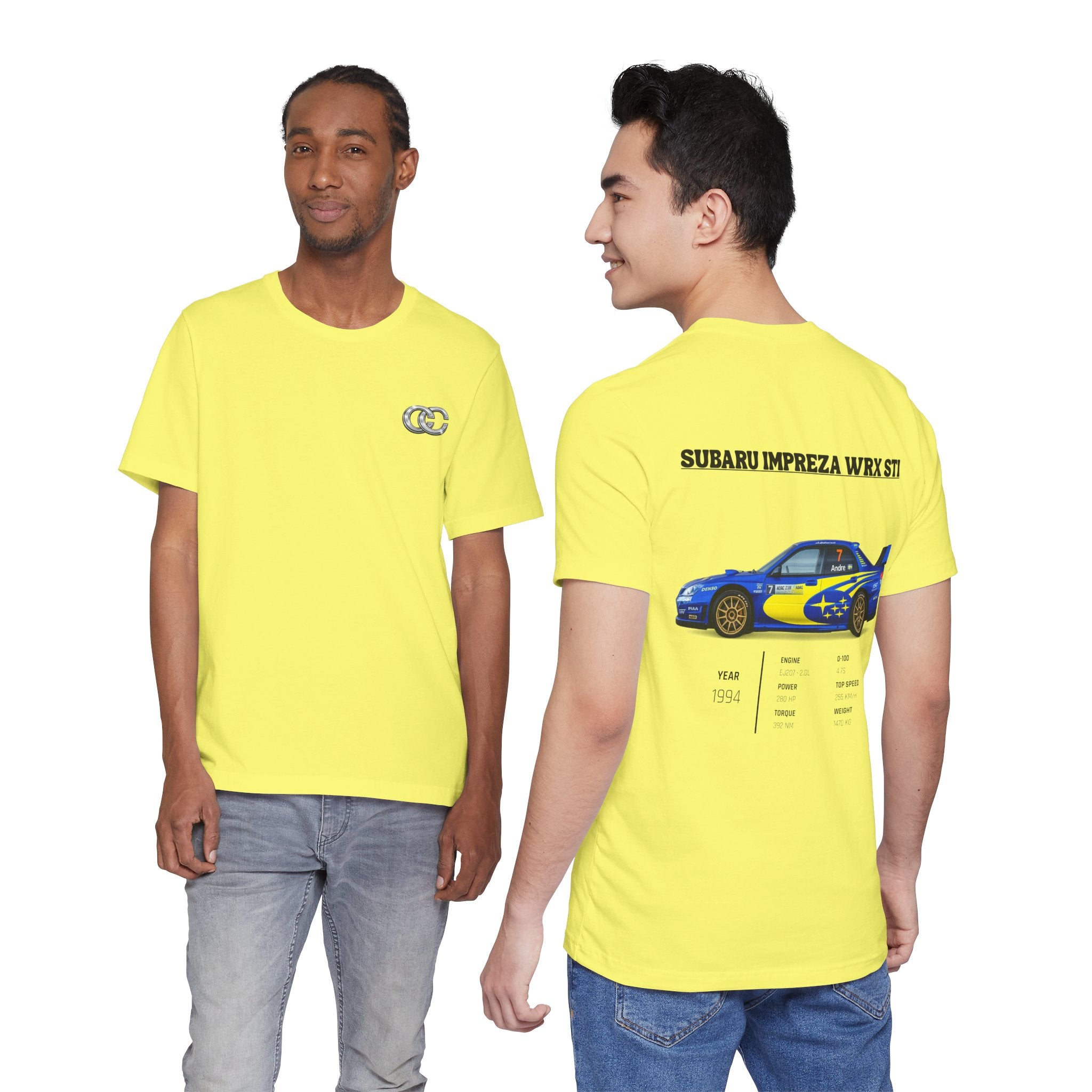 T-shirt Subaru Impreza WRX STI avec logo classique