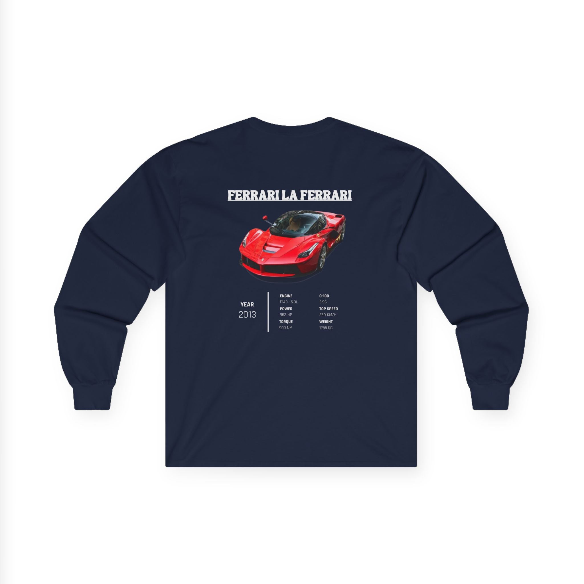 T-shirt à manches longues Ferrari LaFerrari Prancing Beast