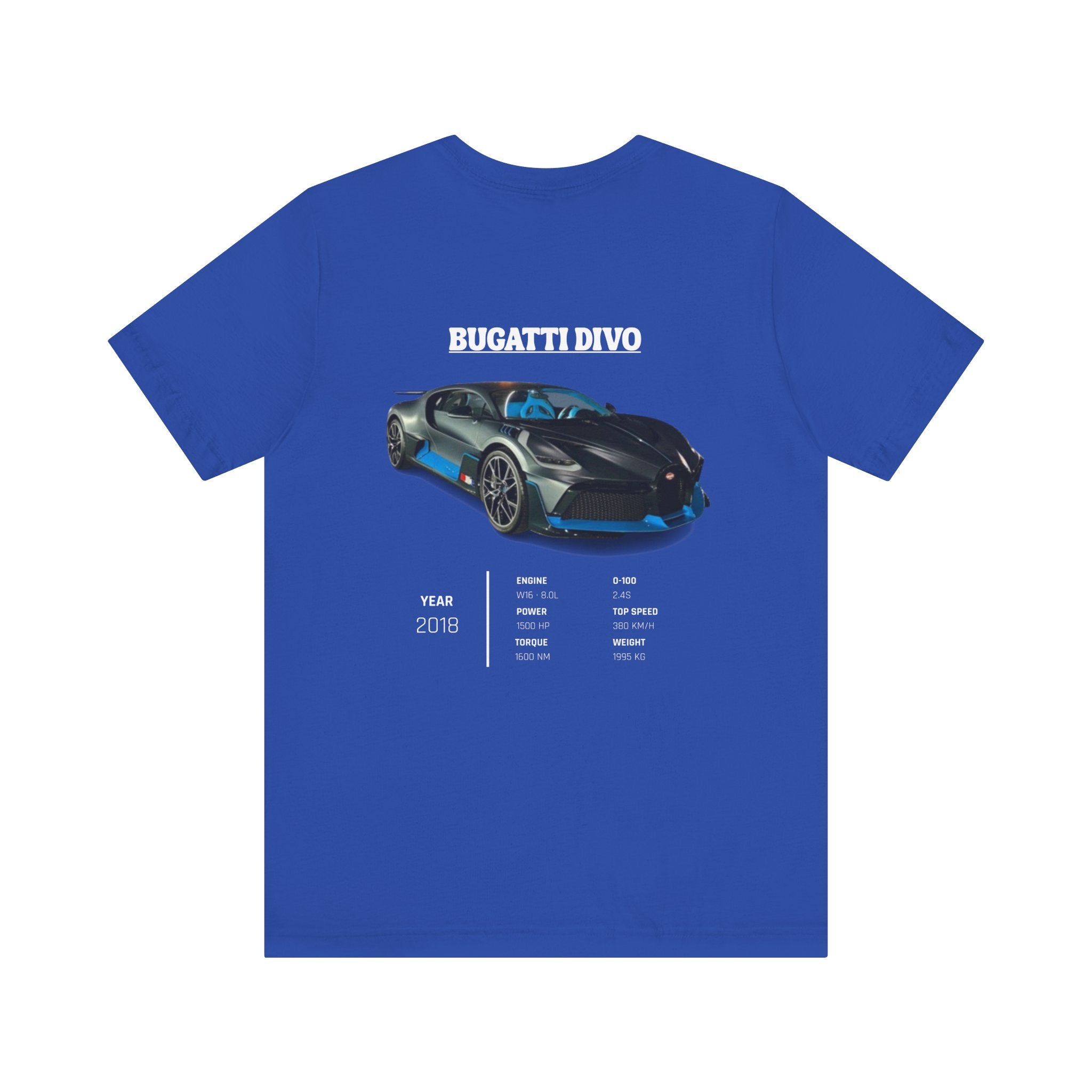 T-shirt Bugatti Divo Hypercar