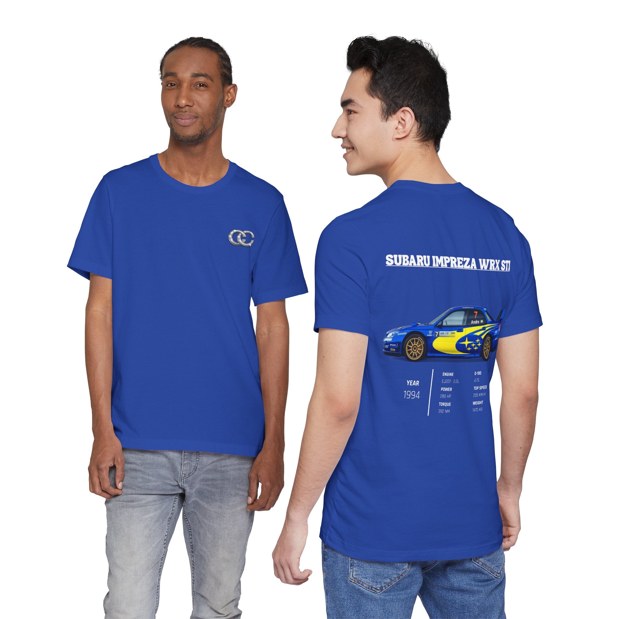 T-shirt Subaru Impreza WRX STI avec logo classique