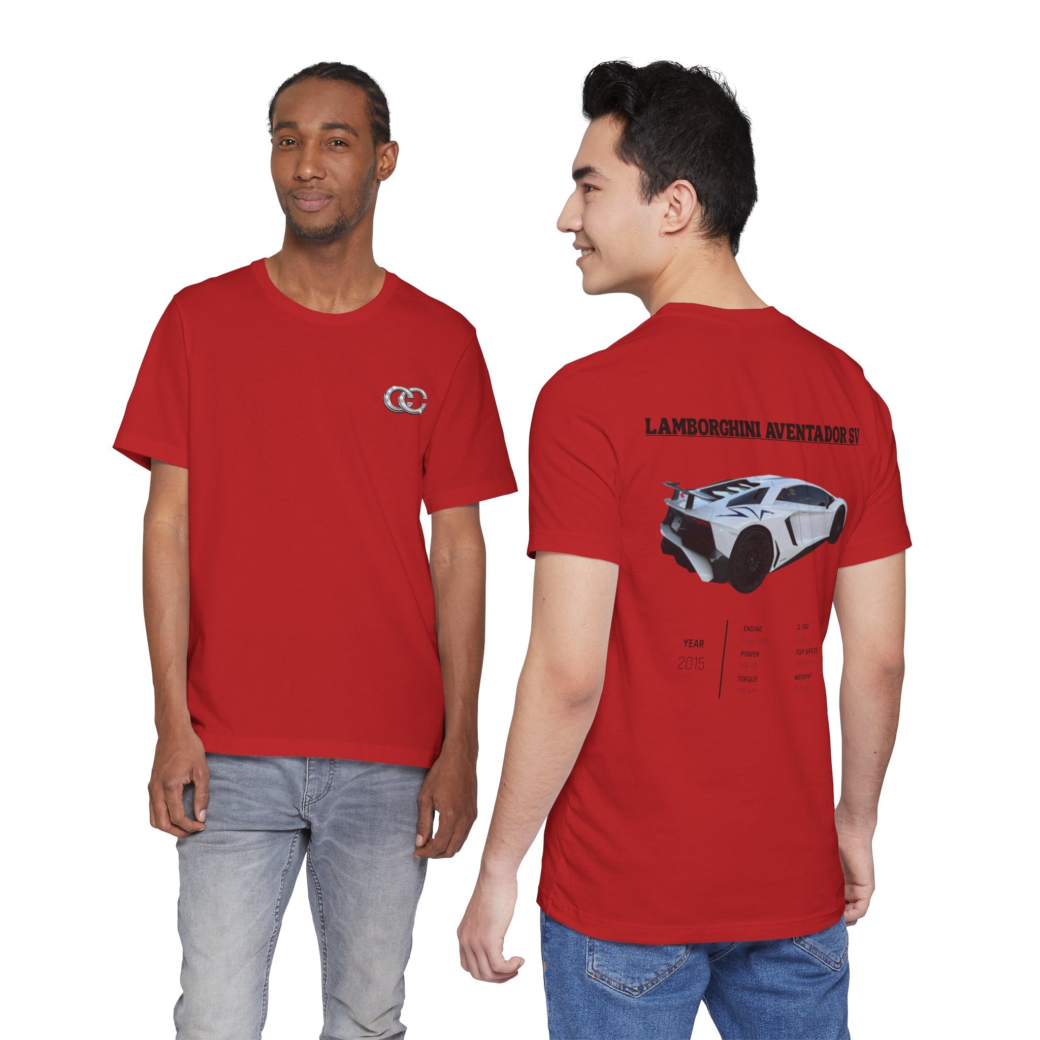 T-shirt Taureau Enragé Lamborghini Aventador SV