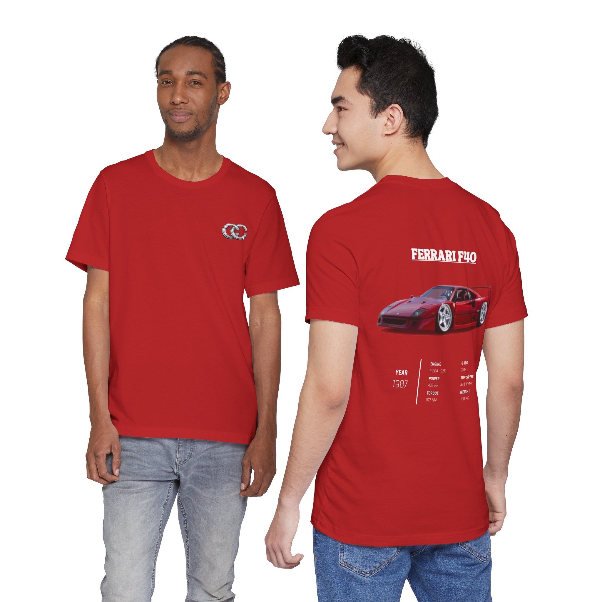 Ferrari F40 Icon Tee