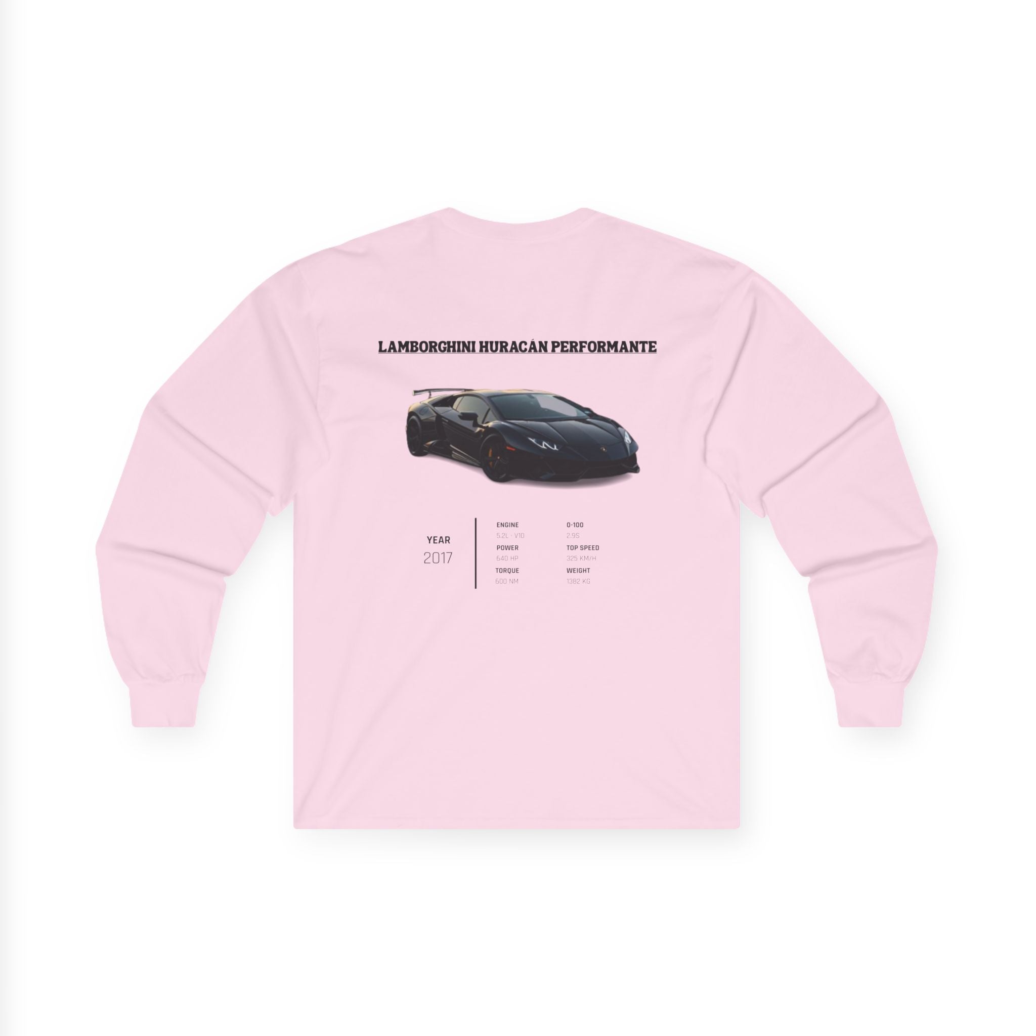 Manche longue Lamborghini Huracán Performante