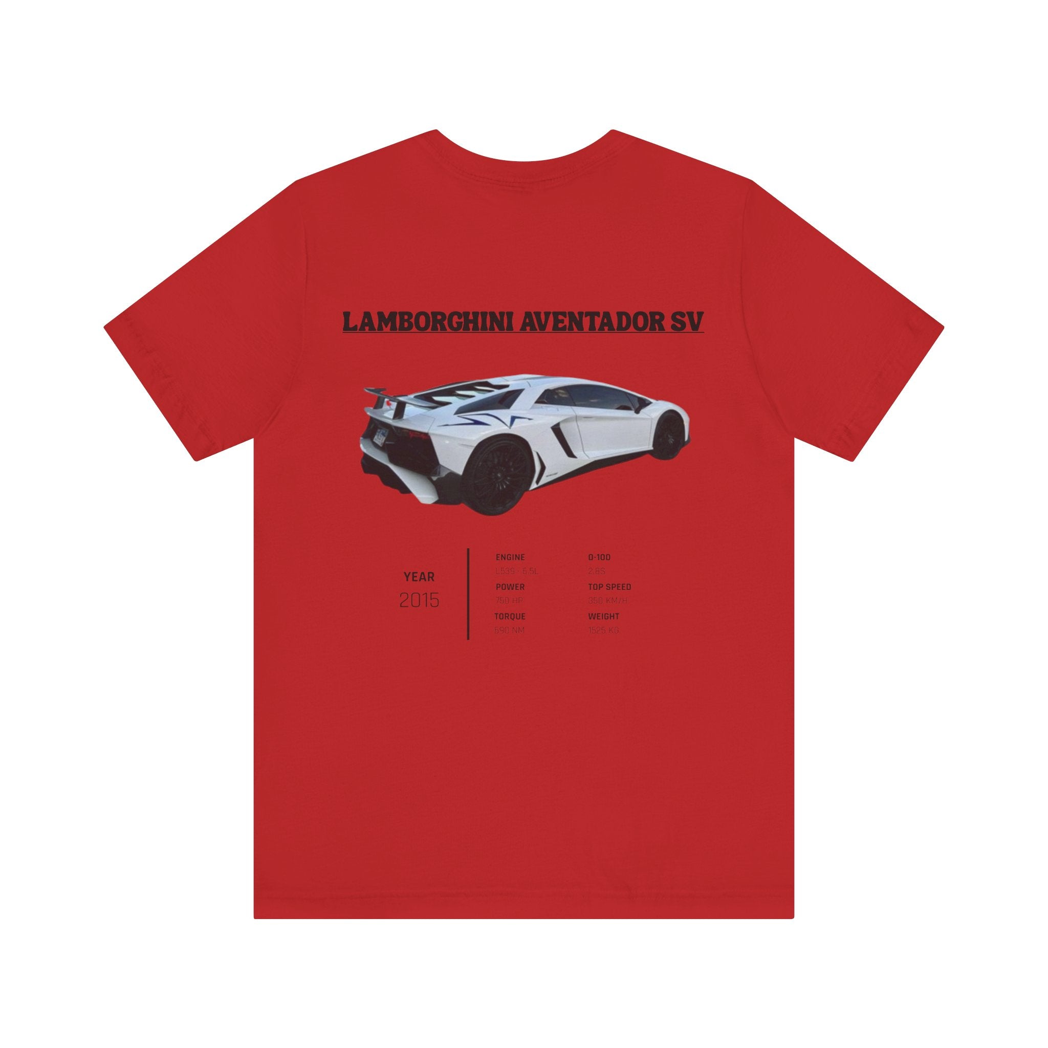 T-shirt Taureau Enragé Lamborghini Aventador SV