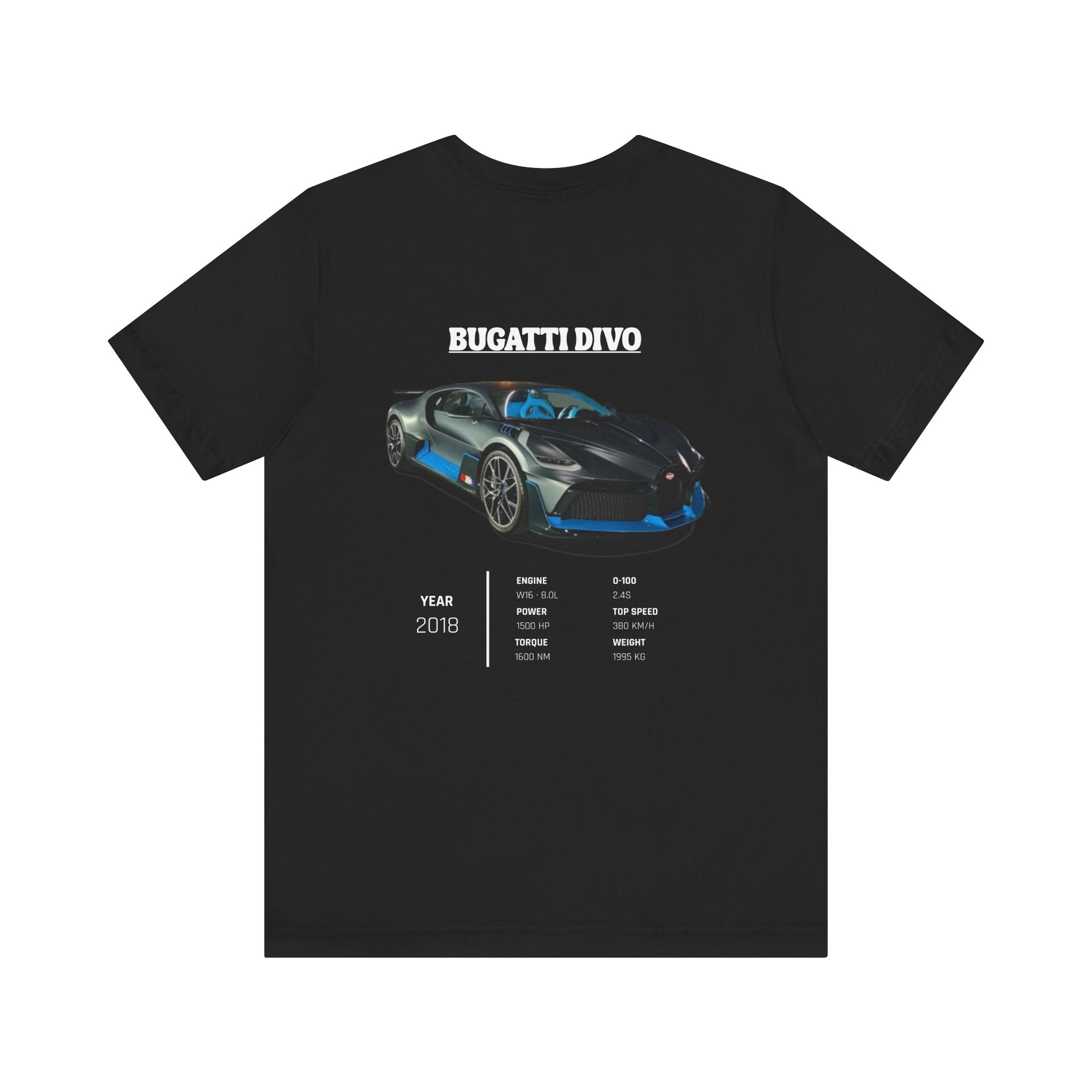 T-shirt Bugatti Divo Hypercar