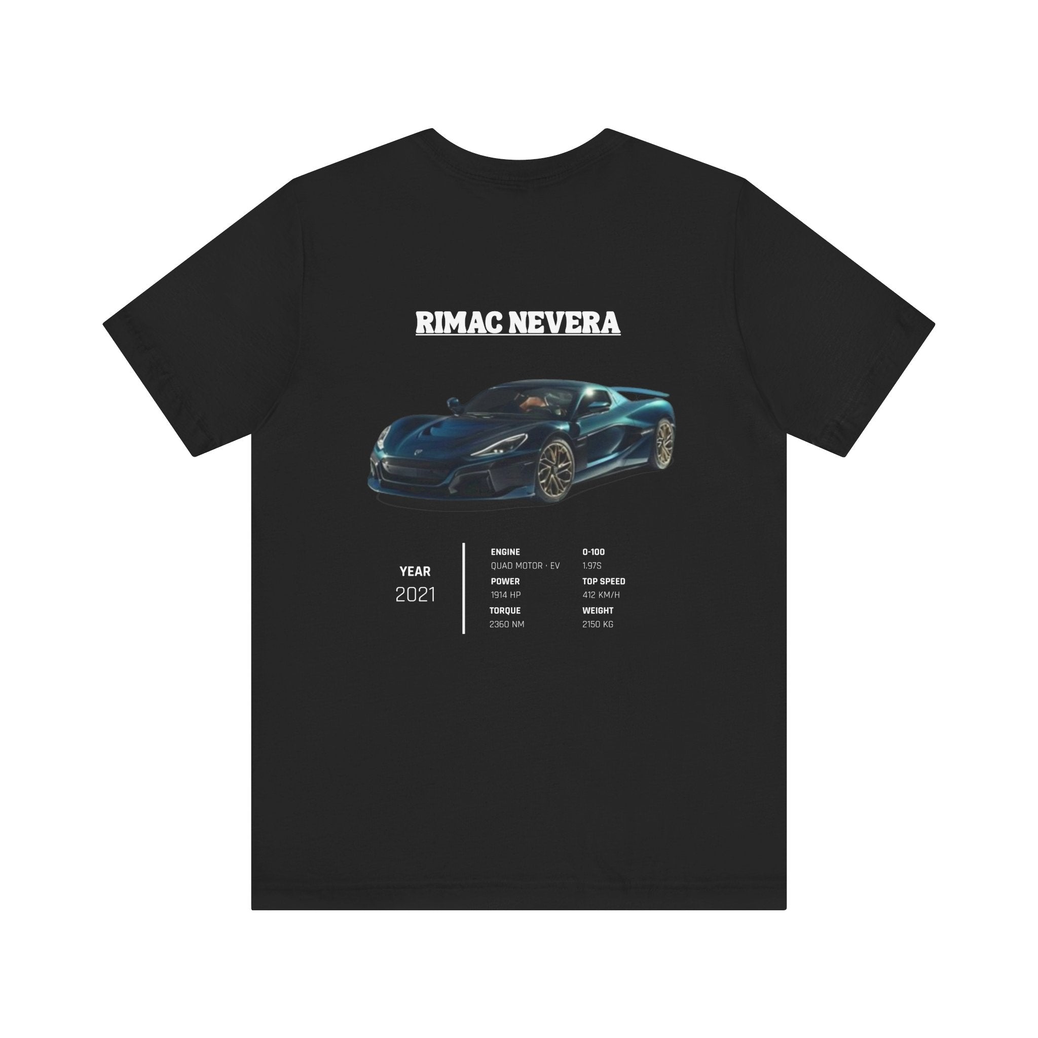 T-shirt Rimac Nevera Bête électrique