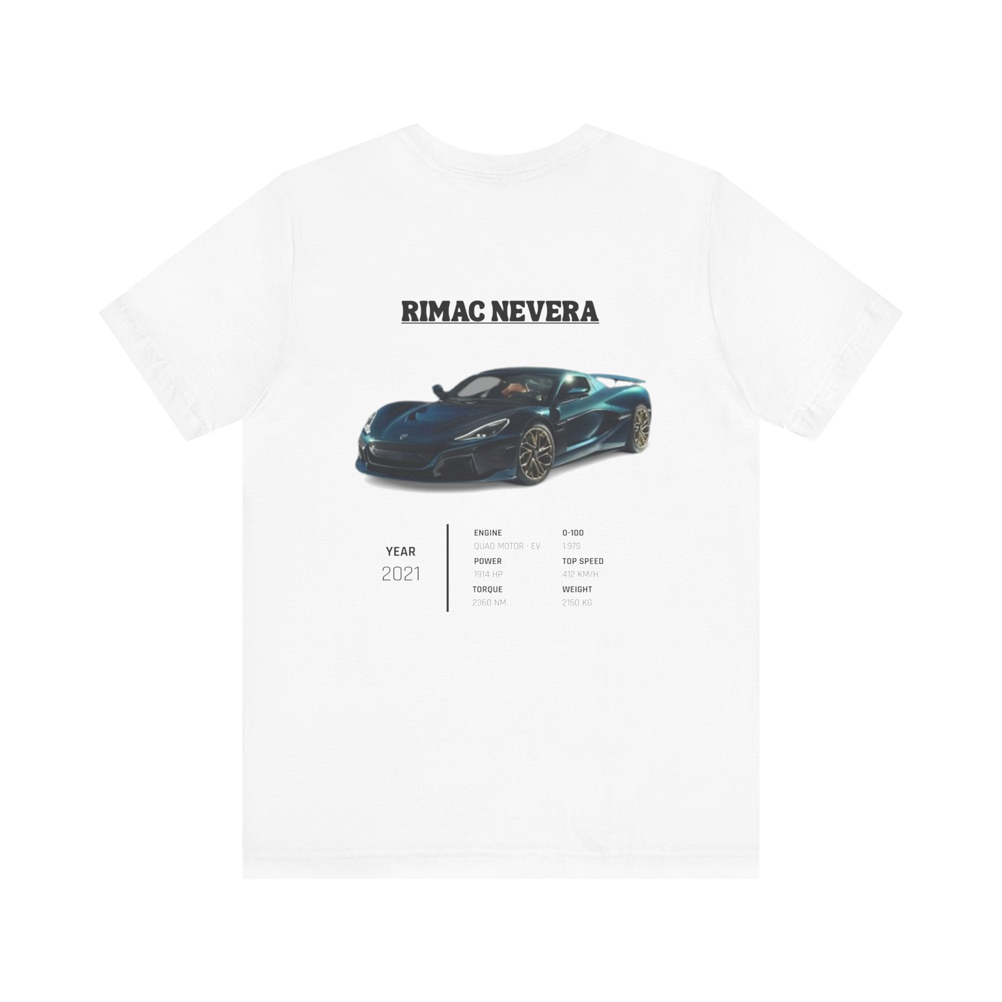 T-shirt Rimac Nevera Bête électrique
